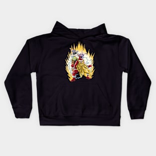 Supersantayan (no text version) Kids Hoodie